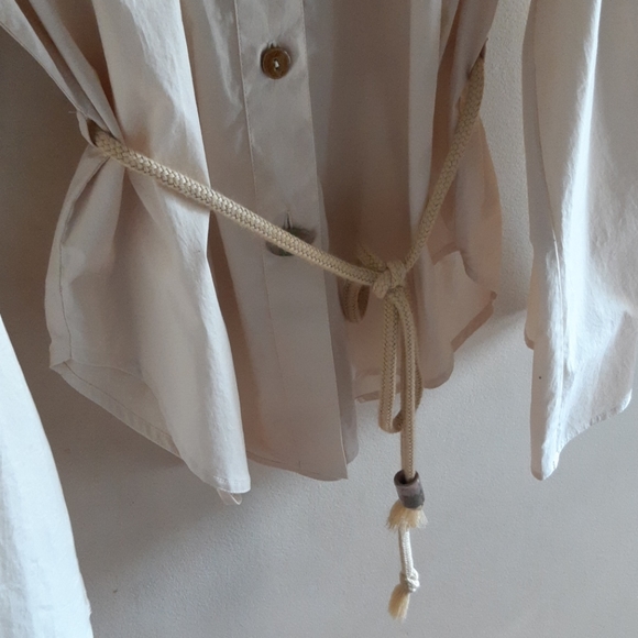 🎶Host Pick🎵Nanushka Peasant Style Mediterranean Blouse - Picture 5 of 14